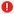 Red warning icon