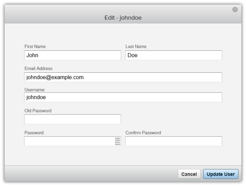 Change your password (Small Business) – Documentation