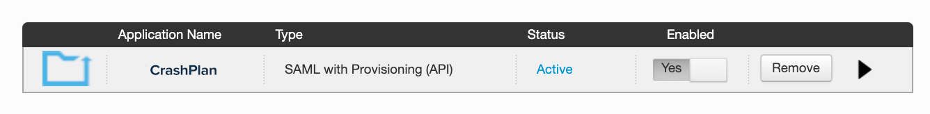 PingOne Application.png